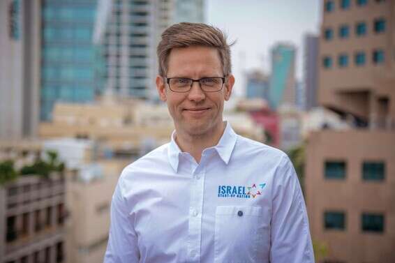 צ'ל קרלסטרום. מחויב לישראלים // צילום: נועה ארנון