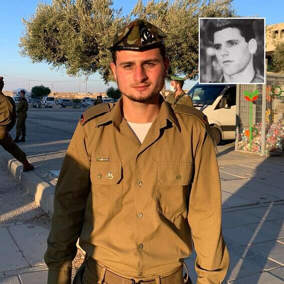 יובל חאזי, נדב מילוא // צילום: דובר צה"ל