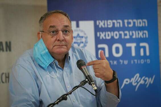 רוטשטיין, בין יוזמי איסוף הפלסמה מחולי קורונה שהחלימו // צילום: אורן בן חקון 