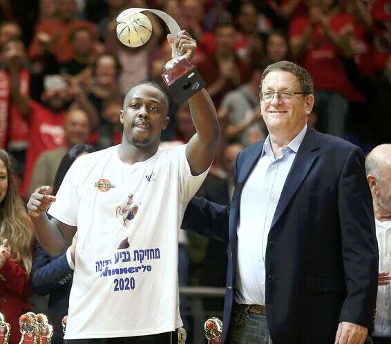 בראון. השחקן המצטיין // צילום: אלן שיבר