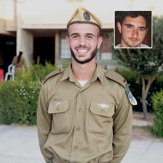 מתן פלח, רונן לוברסקי ז"ל // צילום: דובר צה"ל, באדיבות המשפחה