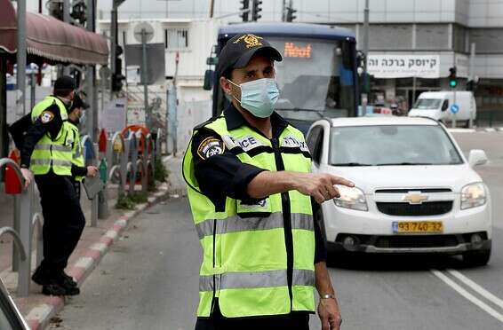 סגר בבני ברק // צילום: גדעון מרקוביץ'