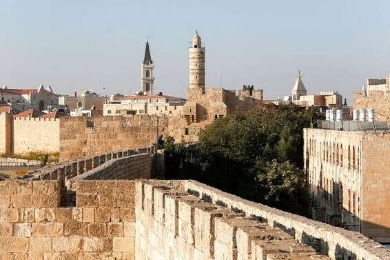 חומות ירושלים // צילום: אורן בן חקון