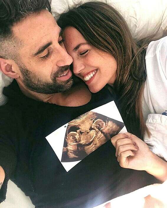 שוב בהריון. הזוג המאושר \ צילום ארכיון