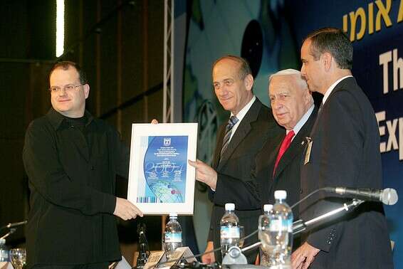 שרון ואולמרט // צילום ארכיון: קוקו