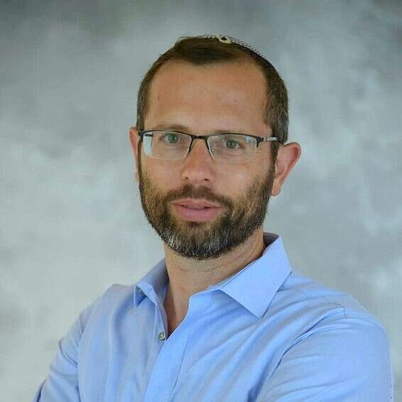 ראש מועצת בנימין ישראל גנץ. הורה על סגירת כלל בתי הכנסת // צילום: ליאת מנדל