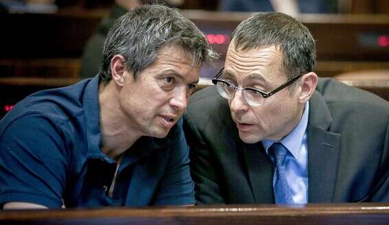 הצעת החוק תעלה ביום רביעי. הנדל והאוזר // צילום: אורן בן חקון