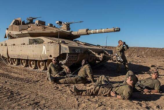 ראש קשה? לוחמי חטיבה 7 // צילום: אייל מרגולין, ג'יני