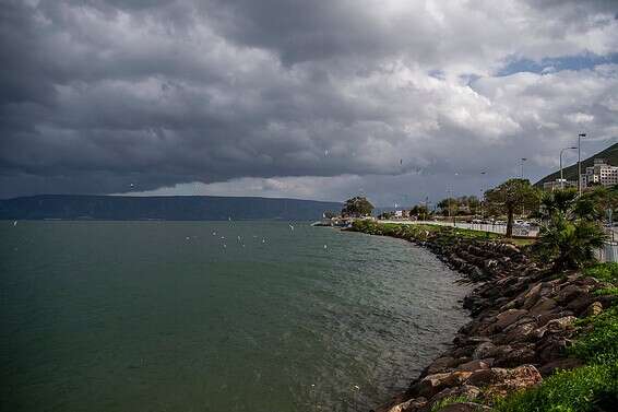 הכנרת בחורף // צילום: גיל אליהו - ג'יני