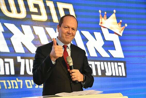 ניר ברקת ב"לאומיאדה" // צילום: יהודה בן יתח