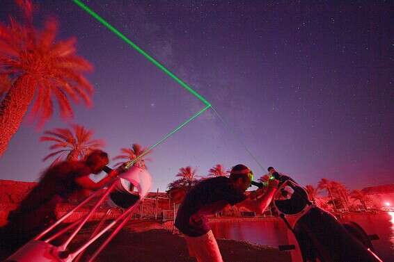 ליל כוכבים בפארק תמנע // צילום: יהודה בן יתח