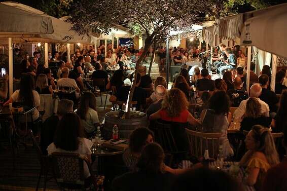 זוכים למנת קהל. ג'ירפות בהופעה // צילום: איסט סייד סטורי