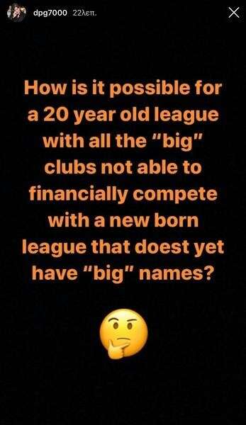 דבריו של ינאקופולוס // צילום: אינסטגרם