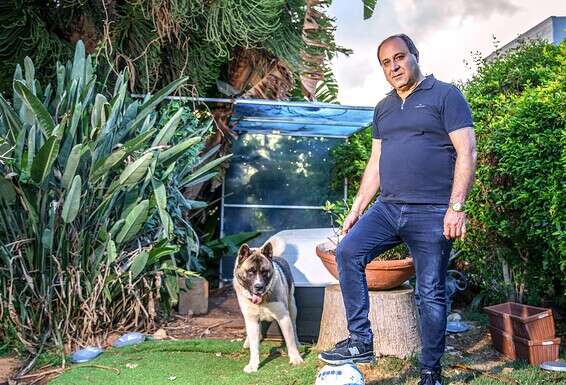 "בפגישה שלי בעירייה, כשלא הרגשתי טוב, אמרתי להם שלא באתי לכדורגל לכל החיים". אבו יונס. צילום: צילום: אנצ'ו גוש - ג'יני