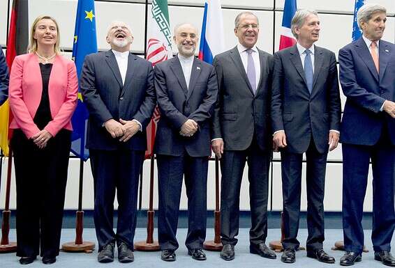 ההכרזה על חתימת הסכם הגרעין, יולי 2015 // צילום: אי.פי