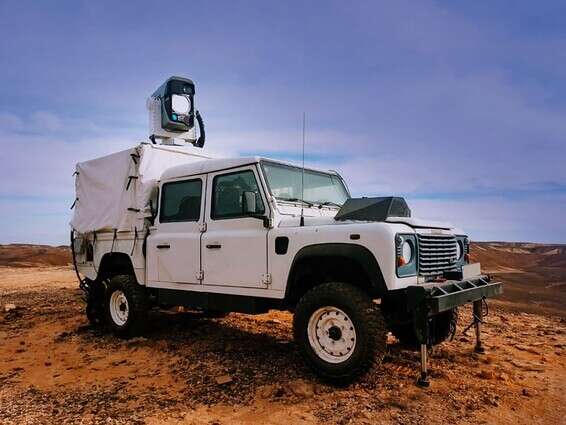 ניסוי במערכת Drone Dome // צילום: רפאל מערכות לחימה מתקדמות