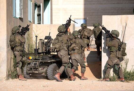 לוחמי היחידה באימון מבצעי בצאלים, בחודש שעבר // צילום: דובר צה"ל