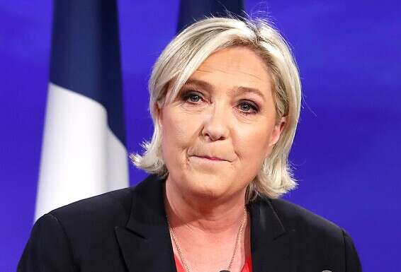 "אידיוטית". לה פן. צילום: אי.פי.איי