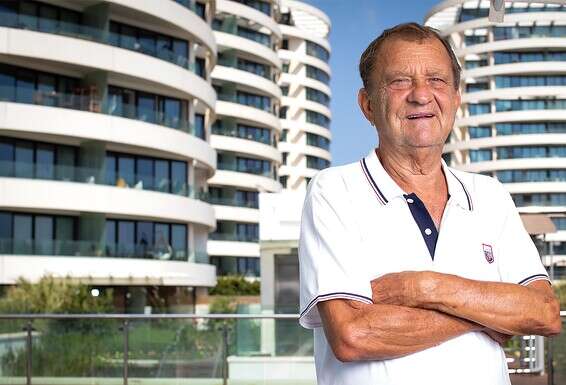 "הקבוצה לא תלויה בקהל, שלא בא, אלא רק בי". שרצקי, השבוע // צילום: אריק סולטן 