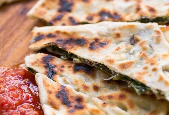 ממולא בכל טוב. גוזלמה מולדבי עם רוטב עג'יקה // צילום: איתיאל ציון