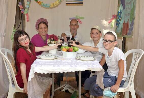 משפחת ורצברגר // צילום: גדעון מרקוביץ'