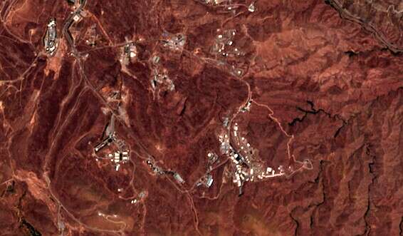 לפני הפיצוץ המסתורי בטהרן לאחרונה // צילום: AP