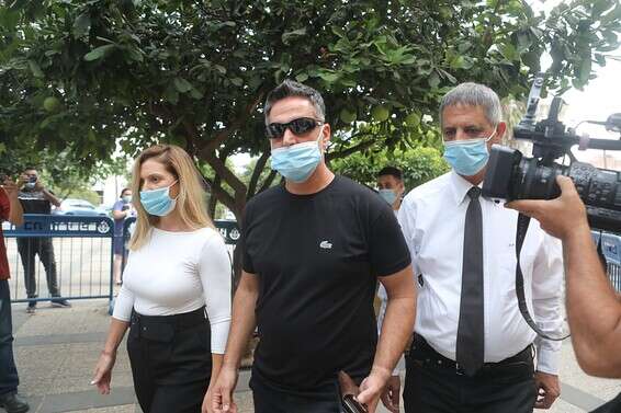 רונן ביטי בכניסתו לבית המשפט, היום