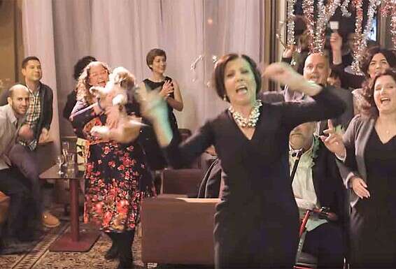 זהבה גלאון בתשדיר שזכור לנו עד היום 