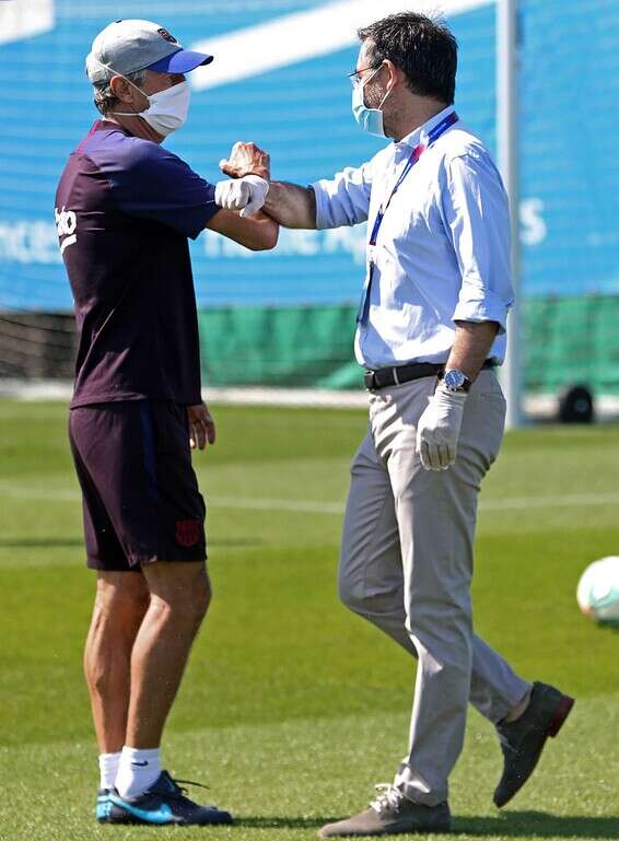 ברתומאו עם סטיין. "הביא רוח חדשה" // צילום: EPA