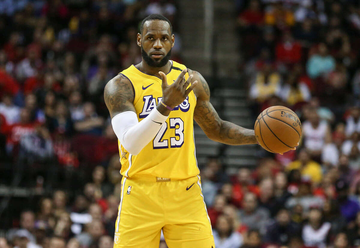 צילום: USA TODAY Sports // ג'יימס. ממשיך להוביל את המערב ,