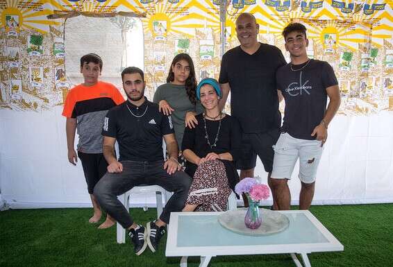 משפחת משה // צילום: אורן בן חקון