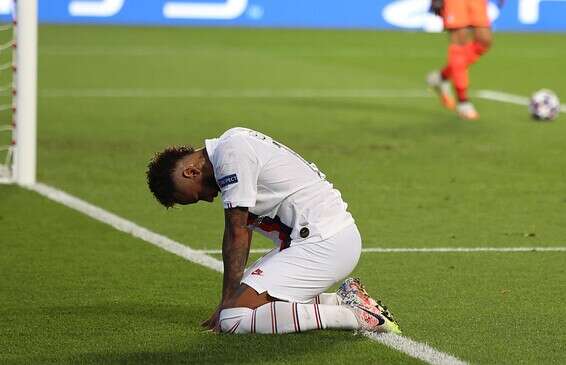 ניימאר. לא הפסיק להחמיץ במחצית הראשונה // צילום: AP