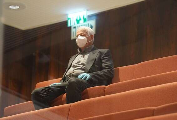 ח"כ שוסטר ביציע המליאה צילום: דוברות הכנסת / שמוליק גרוסמן