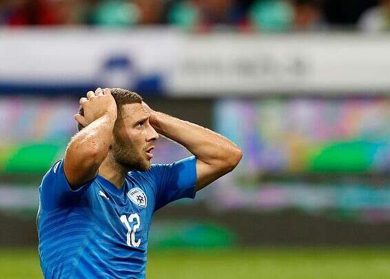 "עושה הכל כדי להיות חלוץ ראשון". וייסמן במדי הנבחרת // צילום: AP