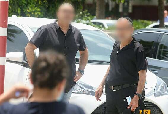 החשוד במעשה // צילום: יהושע יוסף