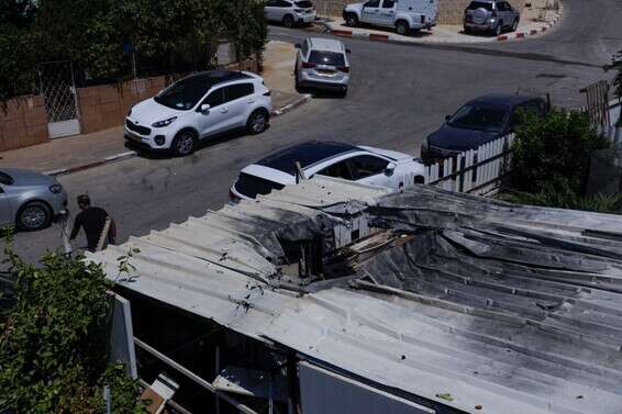 ההריסות בשדרות // צילום: יהודה פרץ