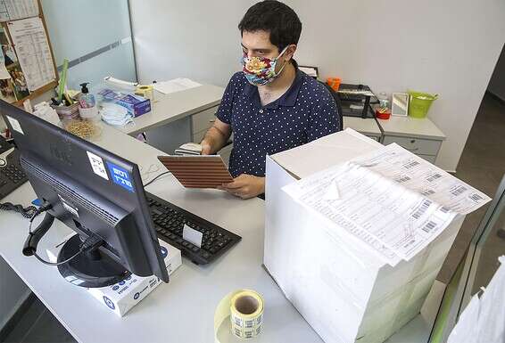 חדר קליטה במרכז // צילום: יהושע יוסף