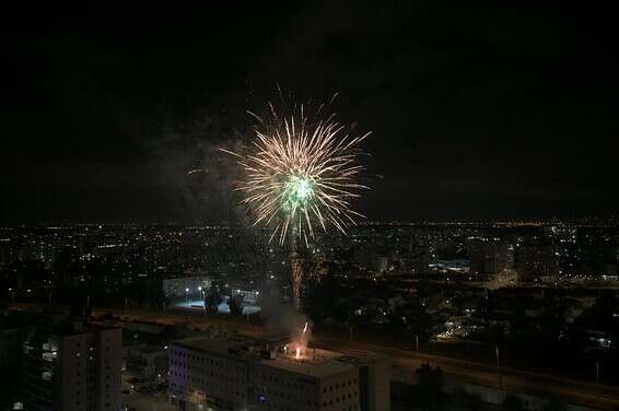זיקוקים בלוד // צילום: יוסי זליגר