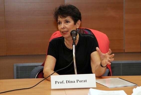 פרופ' פורת. "גל האנטישמיות הנוכחי - חסר תקדים בהיקפו" // צילום: גדעון מרקוביץ'