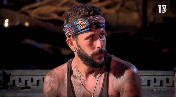 לפני שמקעקעים, בודקים. אסי בוזגלו ב"הישרדות"