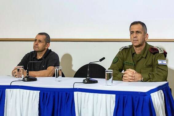 הרמטכ"ל כוכבי וראש השב"כ ארגמן // צילום ארכיון: אבישג שאר-ישוב