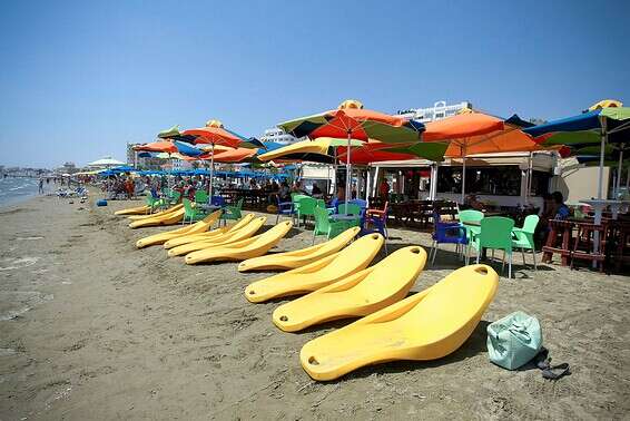 חוף בקפריסין // צילום ארכיון: עמי שומן