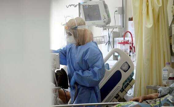 מחלקת קורונה בבית חולים קפלן // צילום: יוסי זליגר