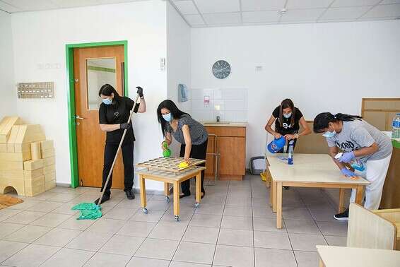 הכנות אחרונות במעון "הדרים" באשדוד // צילום: לירון מולדובן