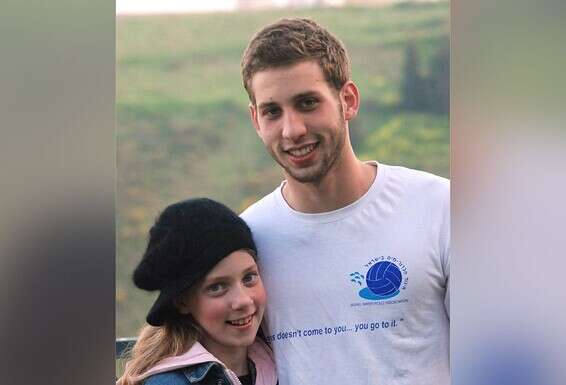 רון עם אחיה בר ז"ל