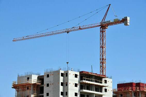 אתר בנייה // צילום: רפאל בן ארי