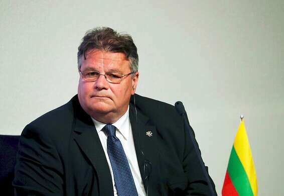 שר החוץ של ליטא // צילום: אי.פי.אי