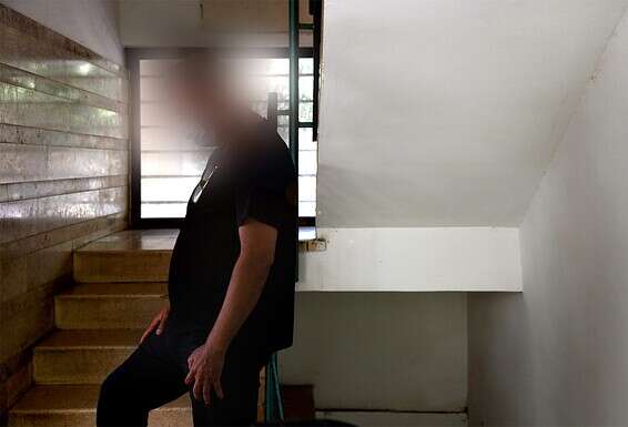 "היא לא ידעה כמה הם מבוגרים ממנה. ילדה בת 15". אביה של הנערה, השבוע // צילום: אפרת אשל