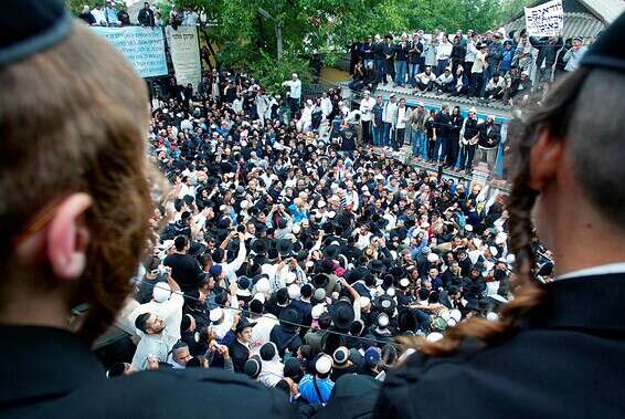 קבר הרבי נחמן באומן // צילום ארכיון: רויטרס