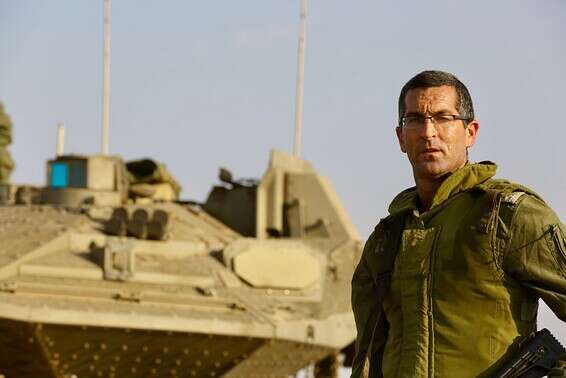 "הרוח אותה רוח". אל"ם אודי צור // צילום: אורן כהן